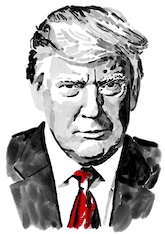 donald trump illustration