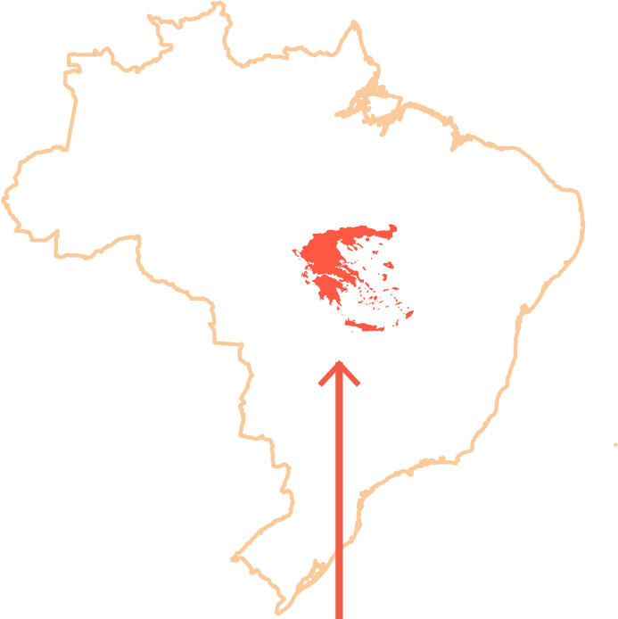 Brazil map