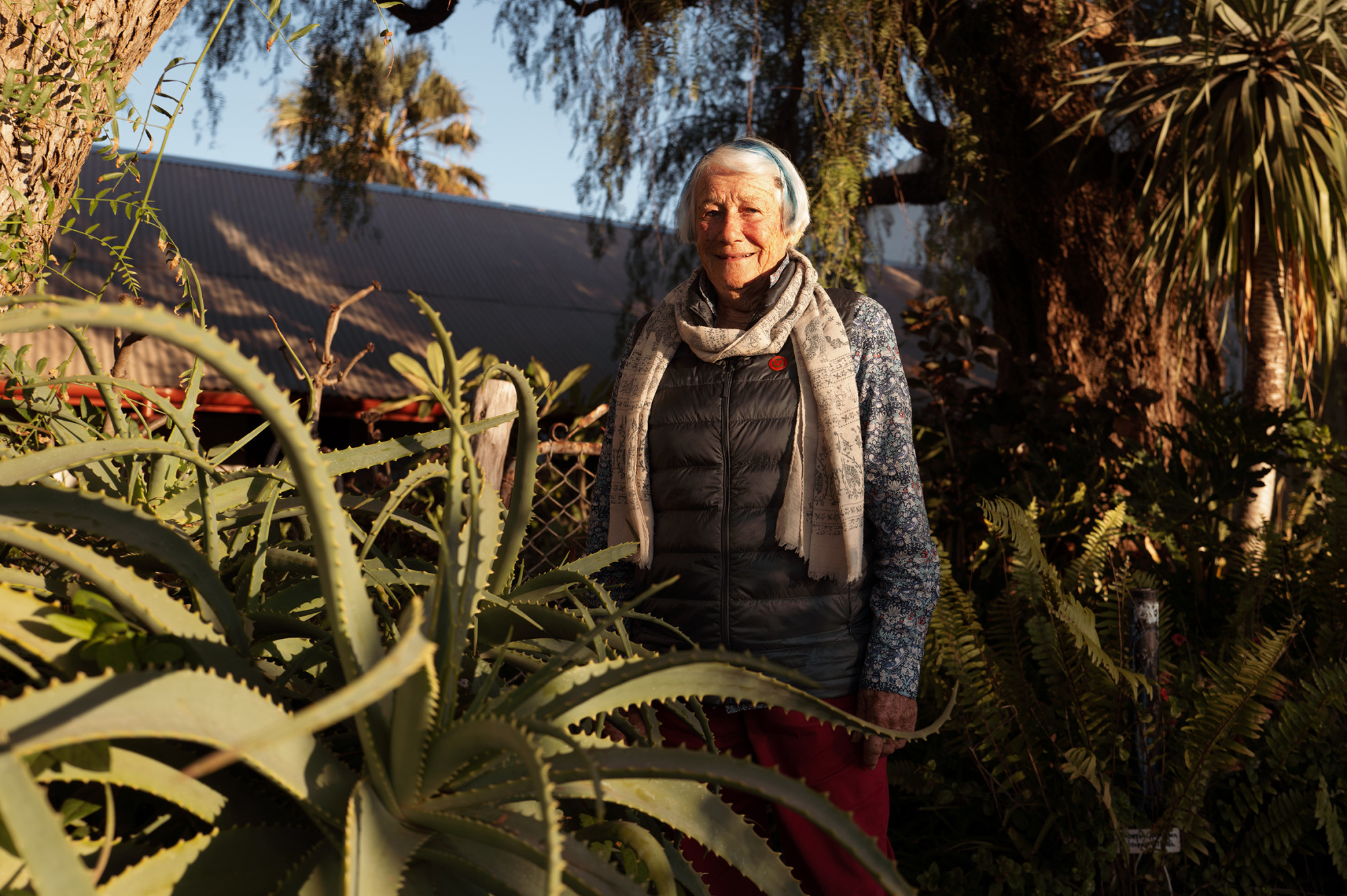 Historian Nan Broad at Greenough Museum, south of Geraldton