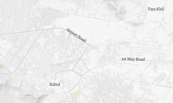 kabul airport location